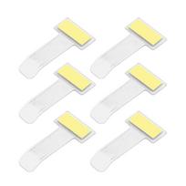 Parking Permit Holder,Clear Car Windscreen Ticket Holder, Self Adhesive Tickets Clips for Car Refrigerator 1