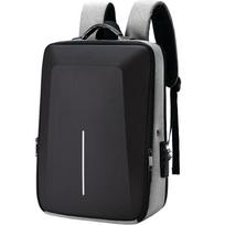 Vanaheimr Hard Shell Gaming Laptop Backpack 16-inch šviesiai pilka spalva