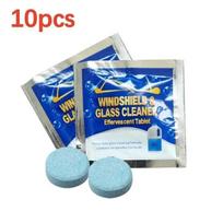 Car windshield concentrated cleaner, effervescent tablets, car cleaning liquid, wiper glass, solid car window cleaner blue