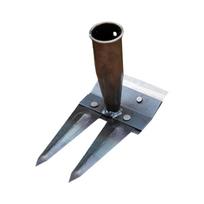 2/3/4/5/7 Teeth Carbon Steel Weed Rake Garden Hand Rake Weeding Scarifier Nail Harrow Metal Harrow Farm Garden Weeding Tool 1pc