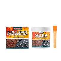 Jakehoe 2-in-1 Rust Removal Metal Primer  Water-Based Clean Waterproof Rustproof and Corrosion Resistant for Metal Surfaces 1 Set