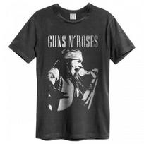 Amplified Unisex Adult Axl Live Profile Guns N Roses T-Shirt S juoda