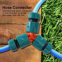 3 Way Hose Splitter Y Shaped Design 3 Way Splitter Hose Garden Water Splitter  Home Gardening with 3x G1/2