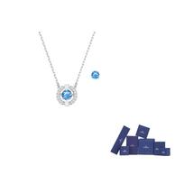 Swarovski Una Hoop Auskarai Karoliai Rinkinys Moteriškas Mėlynas/Padengtas Baltu F-Original brand box (color random) mėlyna