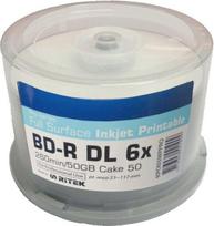 Traxdata BD- R DL 50GB 6x 50 vienetų (TRBDL50)