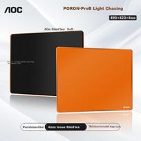 AOC Aigo Zhuguang ProB Gaming Mouse Pad FPS Fine Microfiber Palus Large Desk Mat CSGO 490x420x4mm Orange Inoue Poron