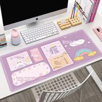 Mouse Pad, Gaming Keyboard Mat, Portable Desk Pad, Large Size, Anime Chinese Style, Computer Desk Cover, Desk Mat, 80*30cm, Strive to Excel