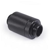 Alphacool ES D-Plug, 25,5mm, G1/4 AG auf G1/4 AG – Deep Juodas