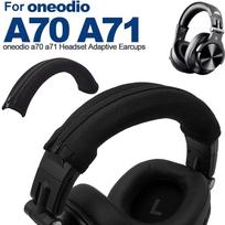 Soft Mesh Cloth Replacement Earpads Sponge Headphones Cover for OneOdio A70 A71 Headstock