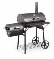 G21 BBQ didelės kepsninės su medžio anglių rūkykla 40 cm x 59 cm