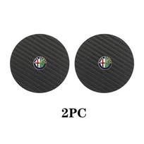 ZIPCA1 Non-slip Car Water Cup Pad Rubber Mat Bottle Holder For Alfa Romeo 159 147 156 166 Giulietta Giulia Mito Stelvio Brera Spider
