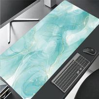 Stylish Marble Patterned Mousepad Gamer Office Mat Mouse Pad Light Gaming Room Desk Mat Art Keyboard Mats Mausepad Company 30cmx60cm(11.8x23.6inch)