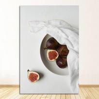 Garlic Fig Canvas Paintings on Wall Art Diner Decorative Poster Print For Living room Kitchen Fruit Picture winter cherries 21X30CMNo Framed white