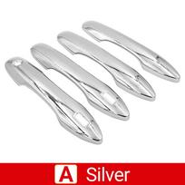 For Toyota Corolla Cross XG10 2021 2022 2023 2024 Hybrid ABS Carbon Car Door Handle Bowl Cover Protection Trim Case Stickers