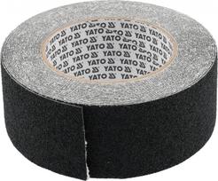 Juoda neslystanti PVC juosta laiptams ir praėjimams | 50 mm x 10 m (YT-72501)