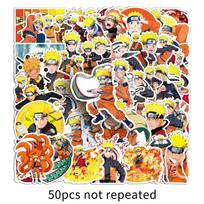 50 Vortex Naruto Grafiti Lipdukų Personalizuoti Animaciniai Japoniški Animaciniai Naruto Dekoratyviniai Vandens Puodelio Riedlentės Lipdukai