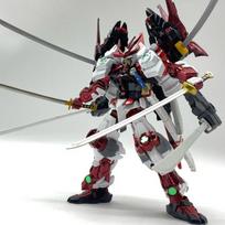 Sengoku Astray Red Frame Action Figure Hg 1/144 Assembly Model Joint Mobility Collectible Toys Ornament Doll Child Birthday Gift No box