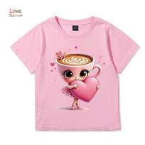 Italian Brain Rot Heart Cappuccino Ballerina Hoodie Print Casual LongSleeve Thin Pullover Wear Cute Graphic Comfortable Material 150