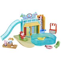 Peppa Pig Water Park Playset with 2 Figures, Preschool Toy for 3+ Girls and Boys