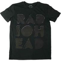 Radiohead užrašinė T-shirt Juoda Nauja Unisex T-shirt S