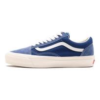 Vans PREMIUM Old Skool Classic Soft Comfort Wear Resistant Low Top Unisex Skate Shoes Blue VN000D560QY 40