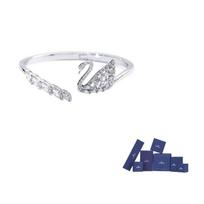 Swarovski Rodžiu dengti Apyrankės Moteriškos Sidabrinės M Number-Original brand box sidabras