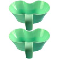AntiSlip Bathroom 900ml Spit Cup For Immobile Patient Rounded Rims And HassleFree Cleaning Surfaces for Teeth Cleaning 1