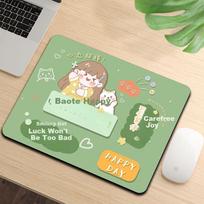 Small Anime Mouse Pad High-Quality Office Gaming FPS Smooth Desk Mat 26x21cm