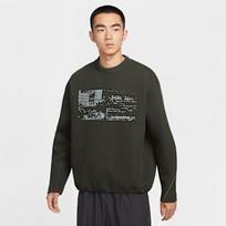 Nike Tech Men's Fleece Crew With Reflective Accents M