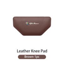 BBDG3 Car Knee Cushion Soft Knee Pad Elbow Thigh Support Accessories For Alfa Romeo Giulietta GT 159 147 156 Mito Brera Giulia Spider