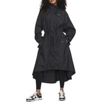 Nike Sportswear Essential Klasikinis lietpaltis 'Juoda/Balta' XS