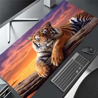 Tiger Mousepad Desk Pad Large Gaming Mouse Pad Gamer Ofice Mat Mouse Pad  Pad Unisex 30cmx60cm(11.8x23.6inch)