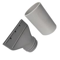 Flat Hose Adapter Exhaust Fan Nozzle Air Conditioning Hose Adapter Air Vent Connector For Mobile Air Conditioning