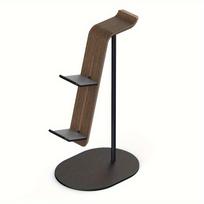 Wooden Controller & Headset Holder, Universal Gaming Headphone Stand for PS5 PS4 Xbox One Nintendo Switch, Desk Game Accessorie geltona