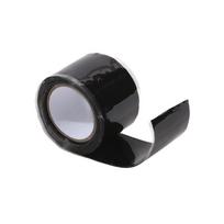 Savaime sulimpanti silikoninė juosta, momentinis nuotėkių remontas virtuvei ir santechnikai, vandeniui nelaidi sandarinimo priemonė PVC/stiklo/metalo/akmens paviršiams (Black,1PC) juoda