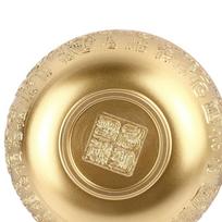 10cm Feng Shui Brass Bowl Brass Wealth Money Bowl Decorative Bowls Brass Ornaments Bowl  Home Decor