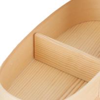 With Divider Japanese Bento Box Double Layers Portable Sushi Box  For Home Office abrikosas