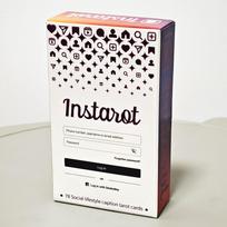 10.3*6cm InsTarot: 78 kortų Socialinio gyvenimo stiliaus Tarot kaladė Kišeninio dydžio Antrasis leidimas