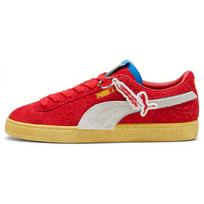 Joshua Vides x Scuderia Ferrari x Puma Suede 70s Ferrari Racing Men Sneakers Red White Black 307999-01 37.5
