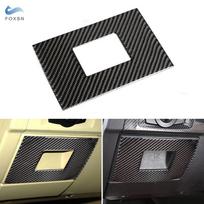 For BMW 3 Series E90 2005 2006 2007 2008 2009 2010 2011 2012 Car Headllight Lower Panel Cover Carbon Fiber Trim Accessories