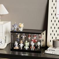 Handiwork display box large capacity transparent pendulum cabinet acrylic bubble mart blind box display rack Lego storage box