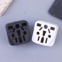 1Pc Black White UK Travel Plug Adapter Multi-type Conversion Outlet Socket To Britain Singapore Malaysia Power Converter juoda