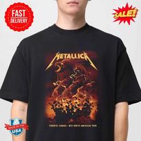 Metallica Toronto M72 Tour 2025  – Rogers Centre April 26 Tee Unisex T-Shirt XL