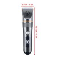 Cat Grooming Kit, Pet Hair Trimmer Quiet Cat Clippers Grooming Kit Cat Clippers Cat Grooming Supplies with Comb 5 Speed Cat Shavers for Matted   Ha