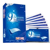 In Stock: 9D Teeth Whitening Strips - Remove Yellowing, Whiten, Clean, Tartar Removal, Dazzling and Bright White for Students. 9D (7 pairs, 14 strips) Chinese