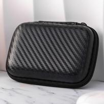 Wear-resistant Earphone Bag Shockproof Data Cable Organizer Simple Charger Case 11x8x4.5cm