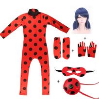 Halloween Cosplay Costume Children's Performance Japanese  Costume Makeup Dance Costume XL raudona