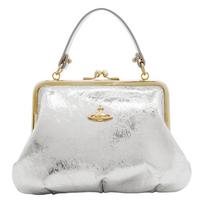 VIVIENNE WESTWOOD Logotipas Odinis Pečių Maišas Moteriškos Rankinės Baltas 4B010007WL00ACQ401 Basic Set (Bag+Dust Bag) white