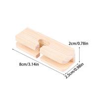 Cord Adjuster,For Pendant Lights For Diameter 4Mm-10Mm,Wood,Diy,Replacement Power Cord Retainer Cable Organizer Cable Hook