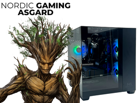 Direct Computer Supplies Nordic Gaming Asgard Yggdrasil V6 Gaming PC | Ryzen 5 16GB RTX 5060 1TB